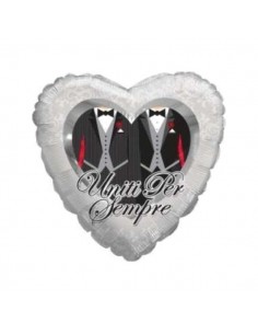 Palloncino mylar cuore 18"...