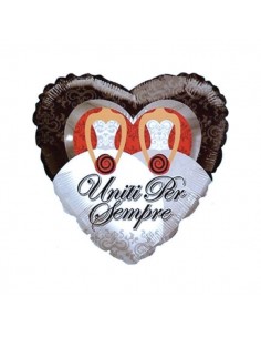 Palloncino mylar cuore 18"...