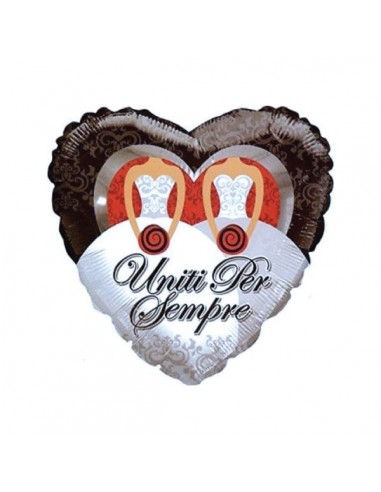 Palloncino mylar cuore 18" Cm. 45 -...