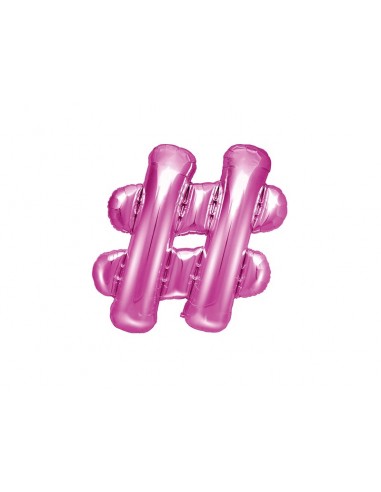 Palloncino mylar Cm. 35 - Hashtag /...