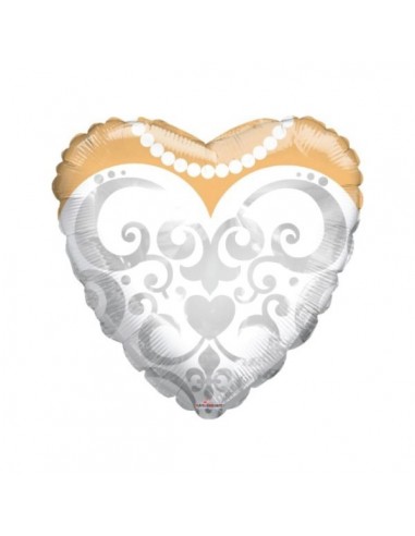 Palloncino mylar cuore 18" Cm. 45 -...