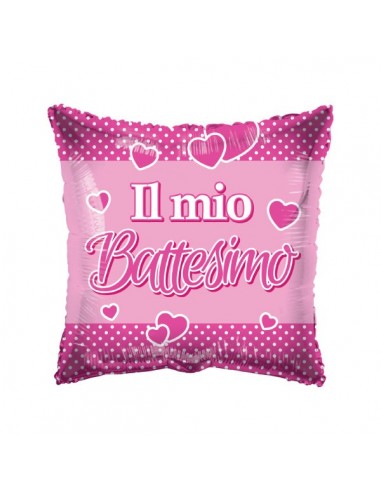 Palloncino mylar quadrato 18" Cm. 45...