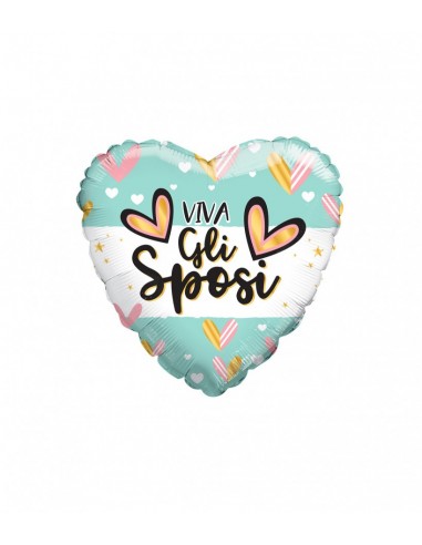Palloncino mylar cuore 18" Cm. 45 -...