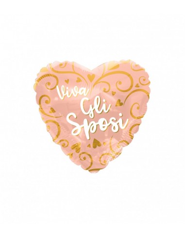 Palloncino mylar cuore 18" Cm. 45 -...