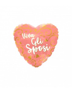 Palloncino mylar cuore 18"...