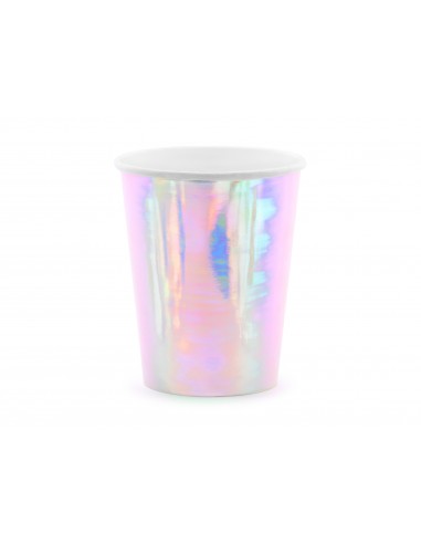 Bicchiere carta 220 Ml. Iridescente -...