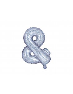 Palloncino mylar "&" Cm. 35...
