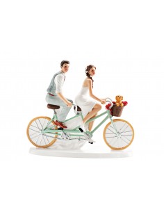 Cake topper resina sposi...