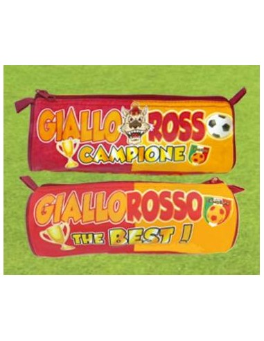 Astuccio cilindro tombolino calcio Roma
