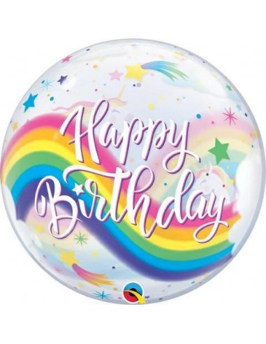 Palloncino Bubble 22" Cm. 56 Qualatex...