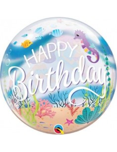 Palloncino Bubble 22" Cm....