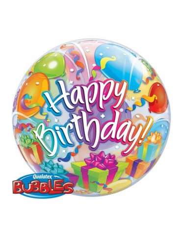 Palloncino Bubble 22" Cm. 56 Qualatex...