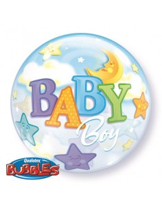 Palloncino Bubble 22" Cm....