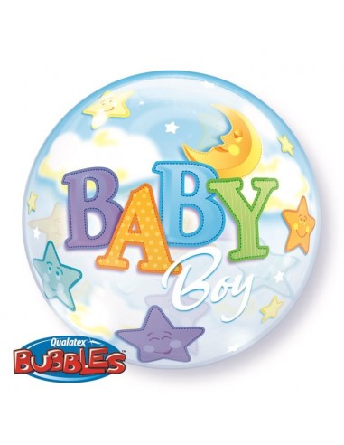 Palloncino Bubble 22" Cm. 56 Qualatex...