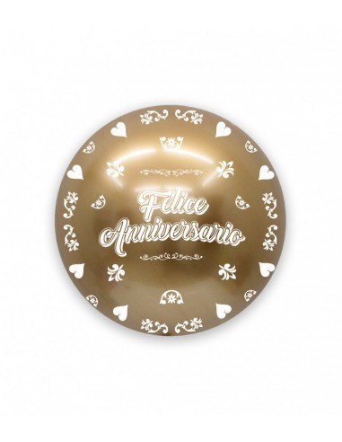 Palloncino Deco Chrome B-Loon 24" Oro...