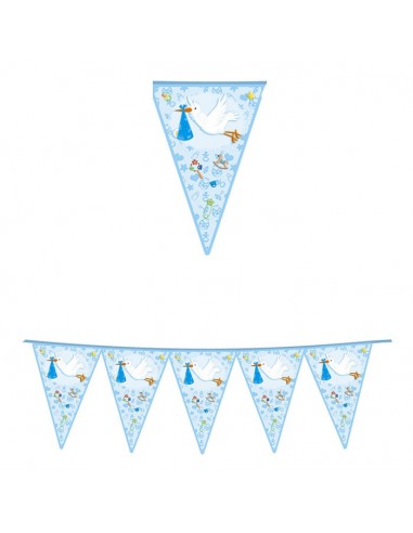 Festone bandierine pvc Mt. 6 -...