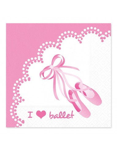 Tovaglioli carta Cm. 33x33 - I Love...