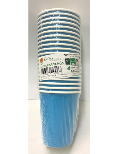 Bicchiere compostabile 250 cc. -...