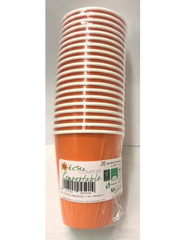 Bicchiere compostabile 250 cc. -...