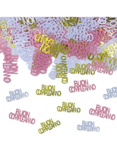 Confetti metallizzati da tavolo Buon...