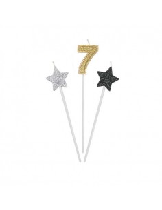 Candeline per torta picks...