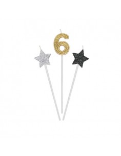 Candeline per torta picks...