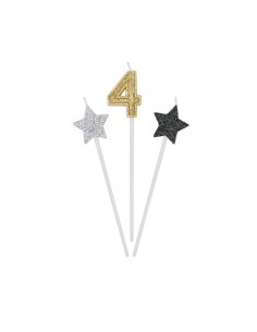Candeline per torta picks...