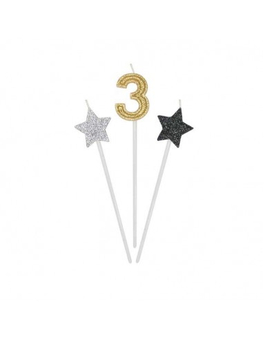 Candeline per torta picks Prestige...