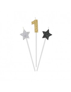 Candeline per torta picks...