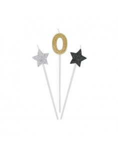 Candeline per torta picks...