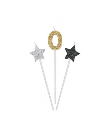 Candeline per torta picks Prestige...