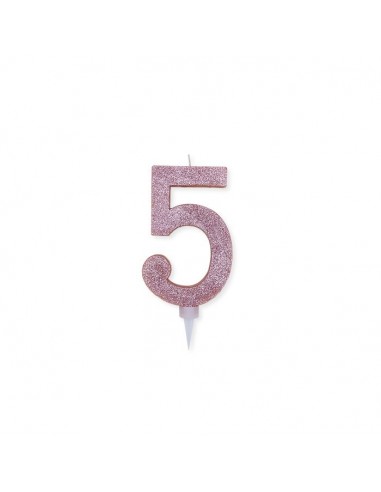 Candelina per torta glitterata maxi...