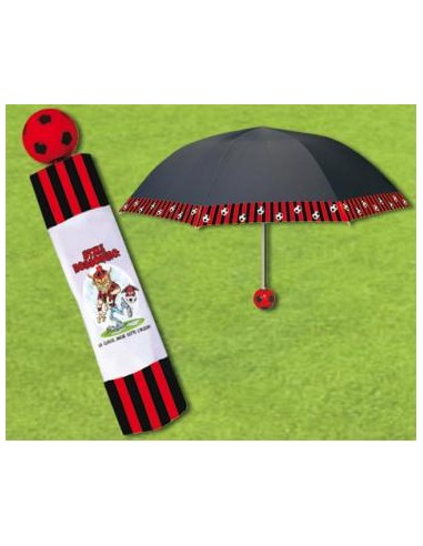 Ombrello pieghevole calcio Rossonero