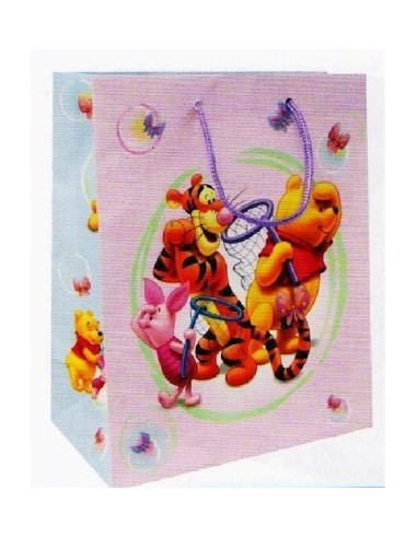 Busta regalo patinata Winnie Pooh...