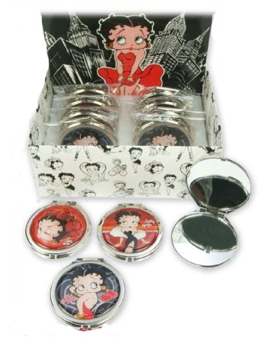 Specchietto da borsa tondo Betty Boop