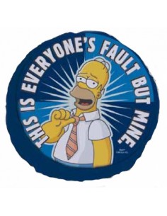 Cuscino tondo peluche Homer... 2
