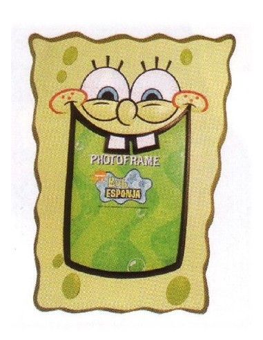 Portafoto pvc gommato Spongebob