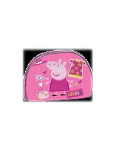 Portaspicci ovale con zip Peppa Pig...