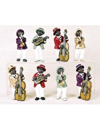 Statuina resina jazz H. cm. 10 -...
