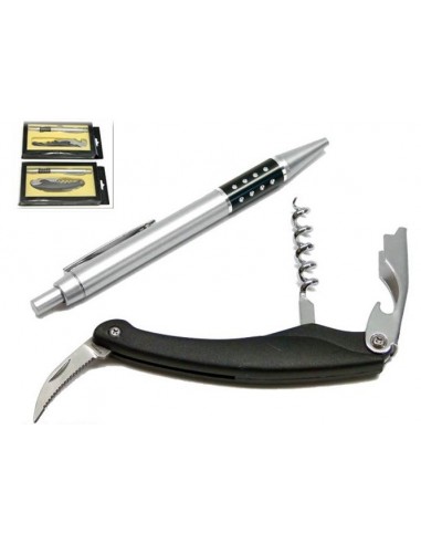 Set regalo penna e coltellino multiuso