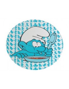 Piatto piano melamina Puffi... 2